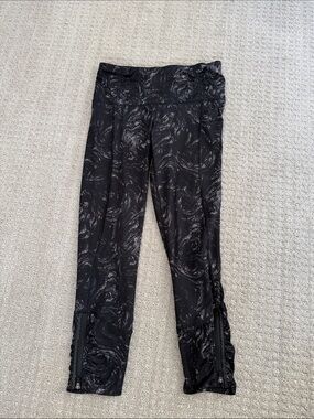 lululemon athletica Black Marble Print Leggings